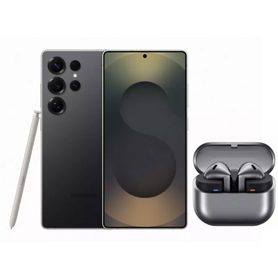 Smartphone SAMSUNG Pack S25Ultra Noir 256Go + Buds3