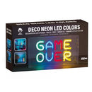 Autre accessoire gaming Geek Monkey Deco Neon Led modèle Game Over